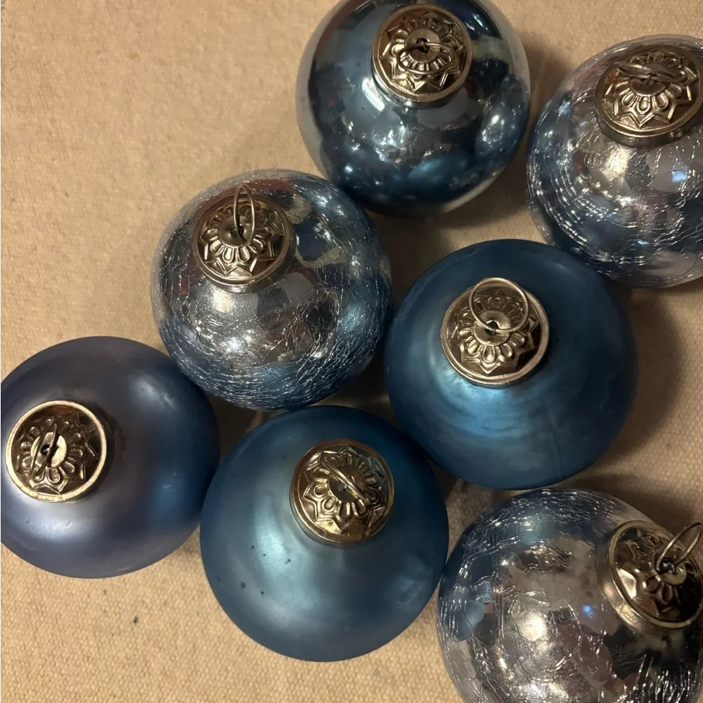 VINTAGE Holiday Ornaments Set